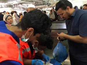 Emergency Medicine Students Participate in Providing Emergency Services for Visitors and Umrah Goers